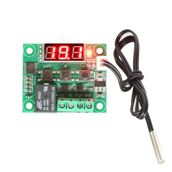 50-110°C W1209 Digital thermostat Temperature Control Switch 12V +