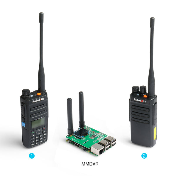 [Discontinued] MMDVM 2 Channels Hot Spot Shield With OLED+MMDVM Hotspo ...