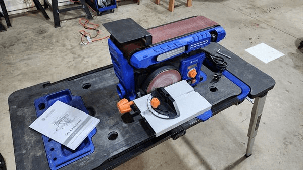 Adjustable Belt Disc Sander: Perfect for Hobbyists