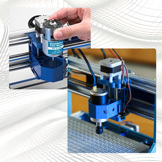 Comparison of what spindle motors are available for 3018 small routers