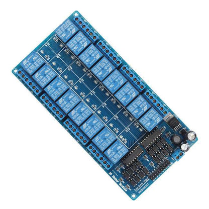 16-Channel 12V Relay Module