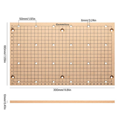 3018 MDF Spoilboard Scale Grid for 3018 CNC Router