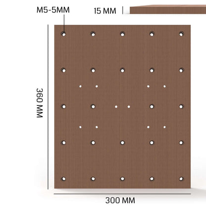 3040 MDF Spoilboard for 3018 CNC Extension Kit