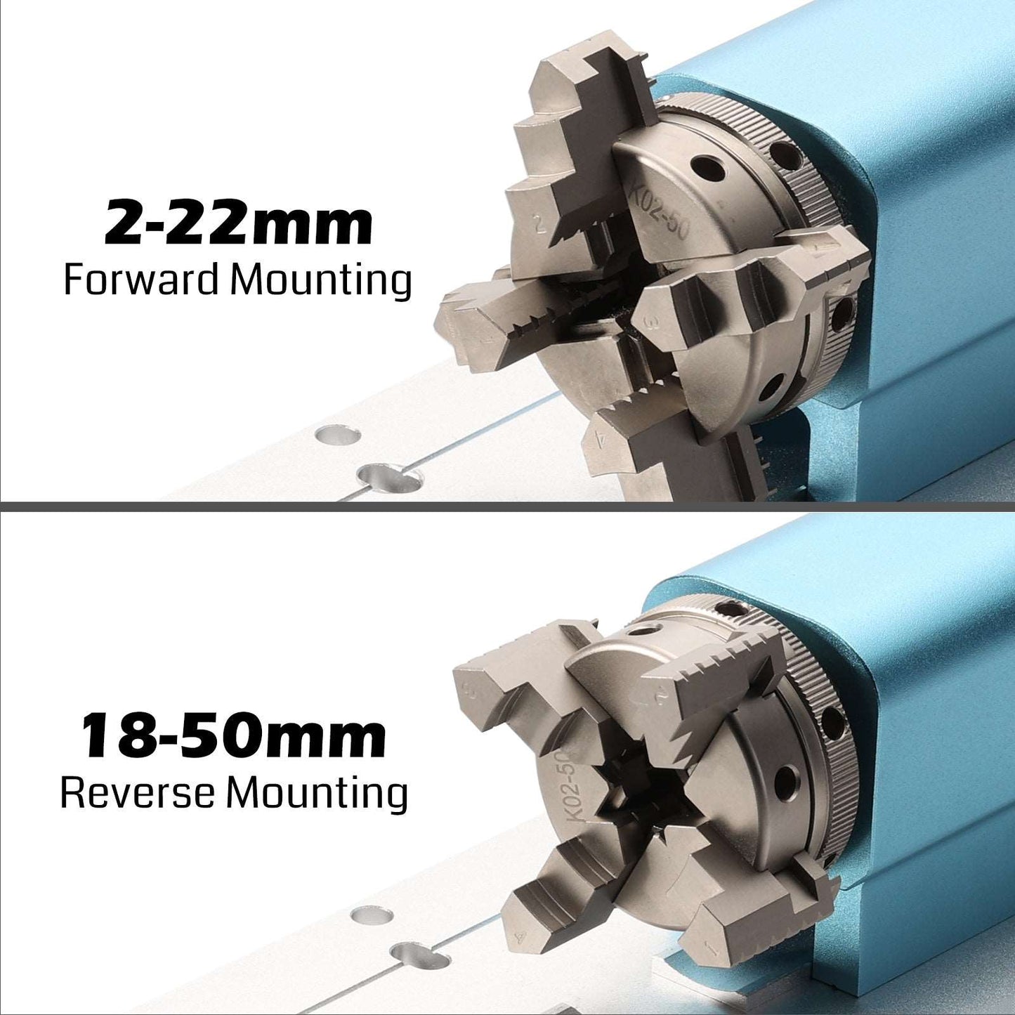 4th Axis CNC Rotary Module Kit for 4040-PRO