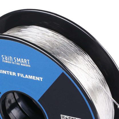 Clear, Flexible TPU Filament 1.75mm 0.8kg/1.76lb