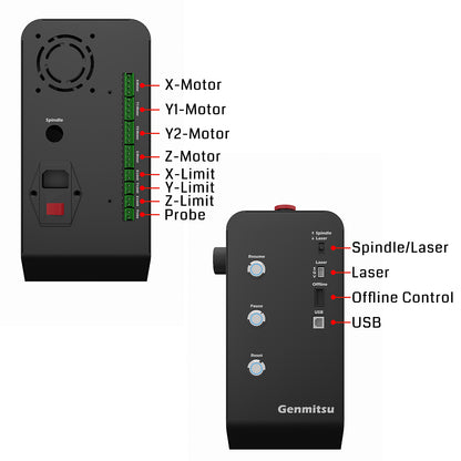 DM542 Stepper Motor Set Nema23 112mm for PROVerXL 4030V1