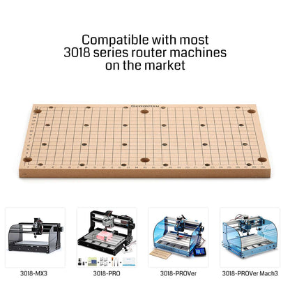 3018 MDF Spoilboard Scale Grid for 3018 CNC Router