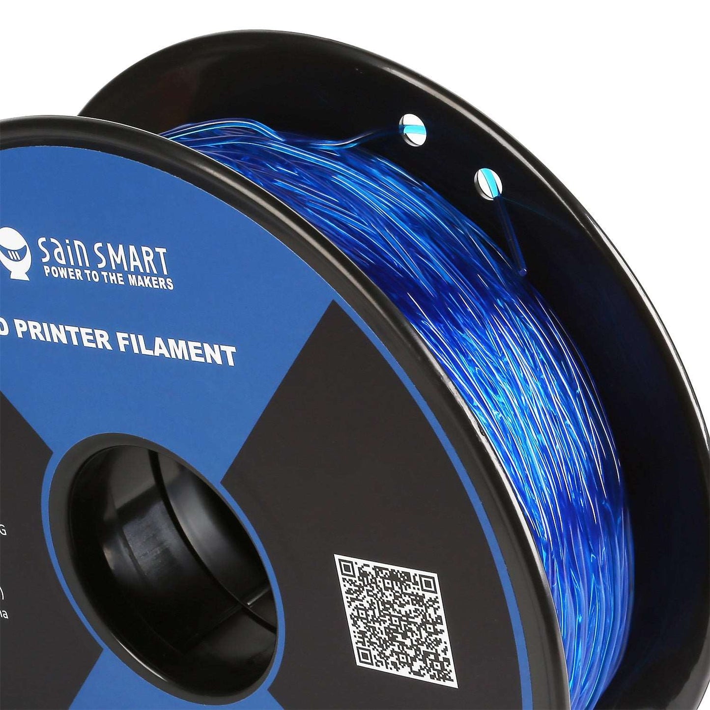 Blue, Flexible TPU Filament 1.75mm 0.8kg/1.76lb