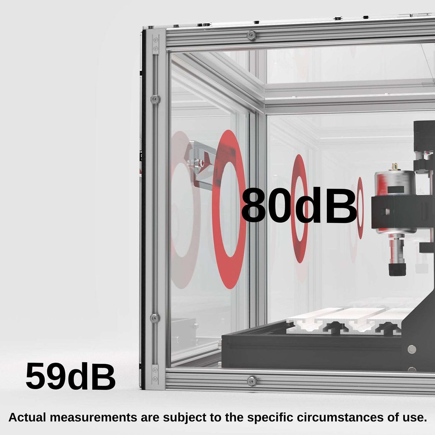 3018 KABA Acrylic Desktop CNC Enclosure