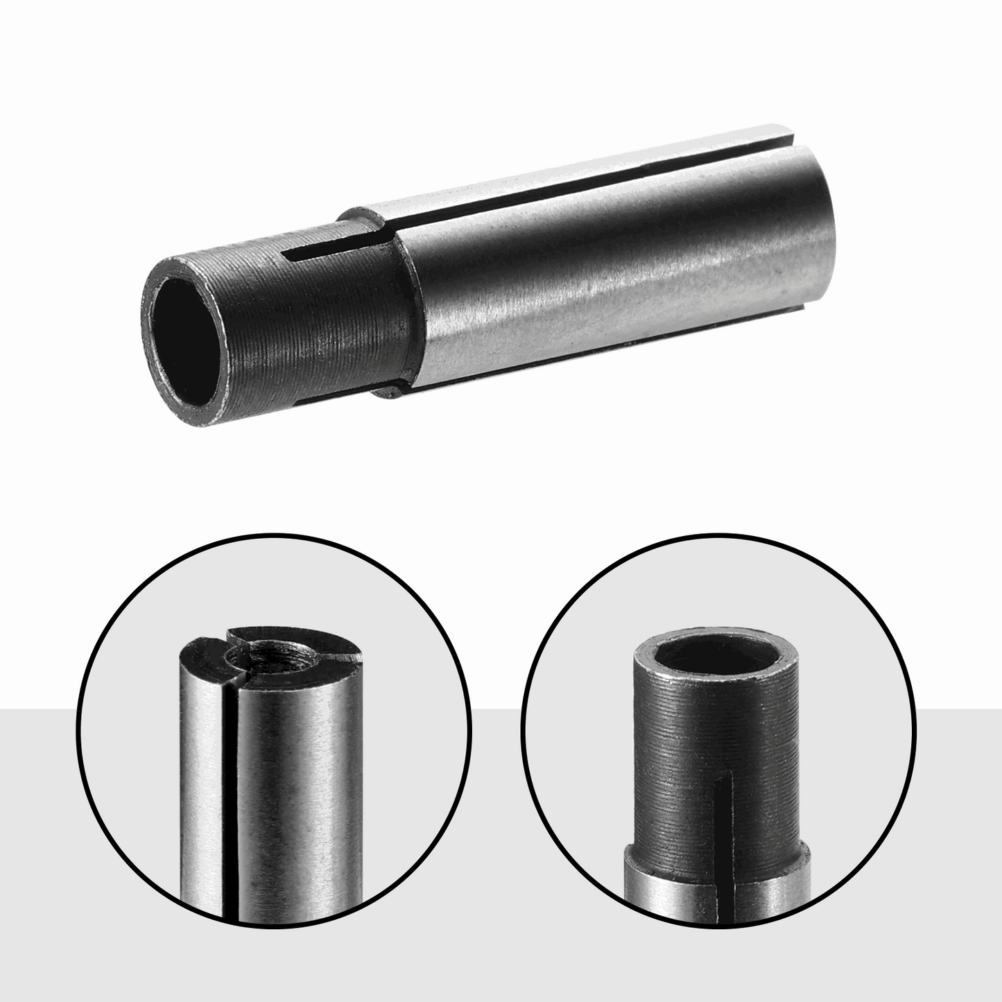 4pcs Router Collet Adapter, 1/4″ to 1/8″ CNC Engraving Router Bit Collet Size Converter