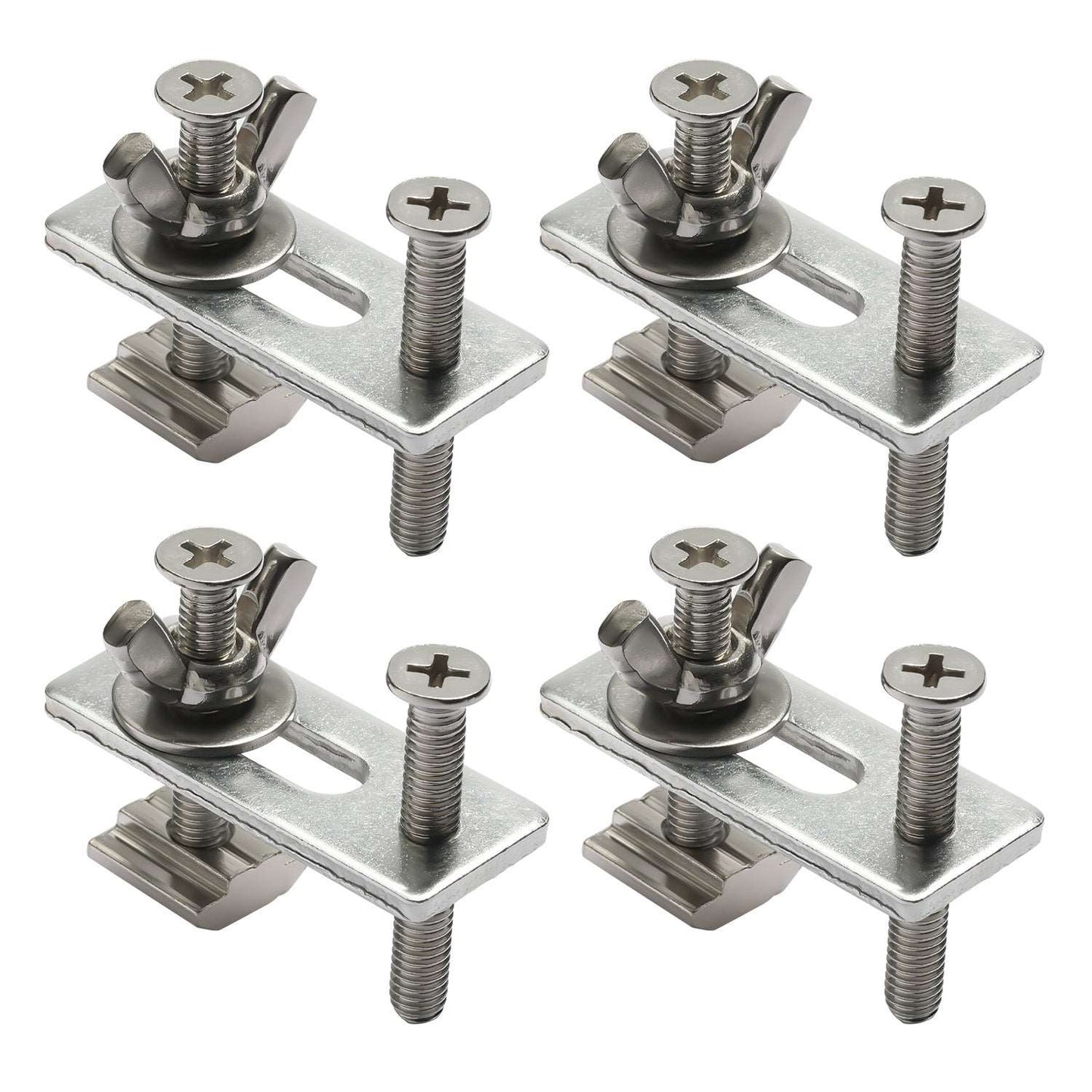 4PCS T-Track Mini Hold Down Clamp Kit for CNC Router