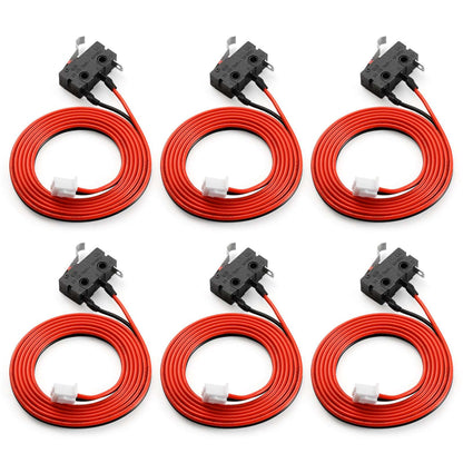 6PCS Micro Limit Switches with 1M 2 Pin Cable for 3020-PRO MAX