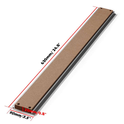 6060 Aluminum & MDF Hybrid Spoilboard for PROVerXL 4030 XY-Axis Extension Kit, T-Track Grid Table