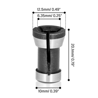 1/4" Shank Collet Extension Chuck Rod for 1/4" Shank Bits