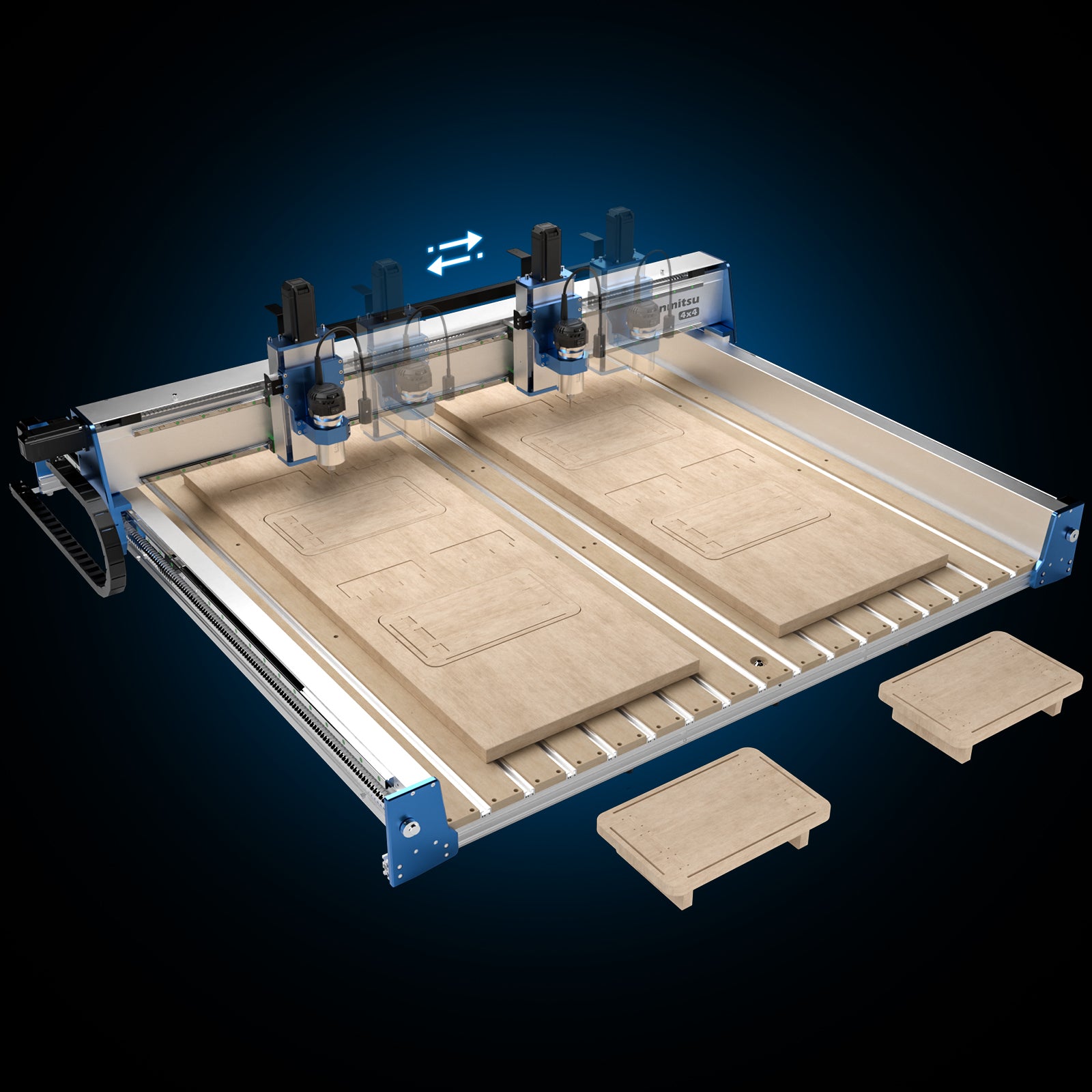 Add-on Z-Axis Assembly Kit Upgrade für PROVerXL 4X4 CNC-Maschine | SainSmart