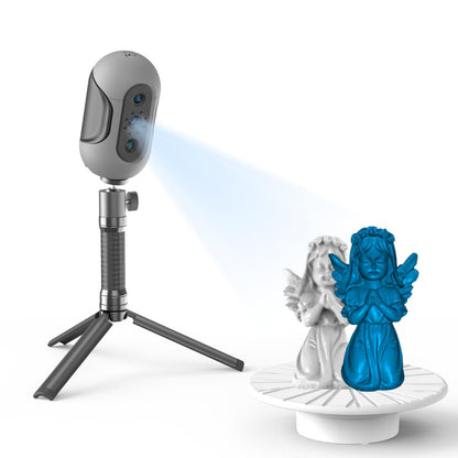 Mole 3D Scanner for 3D Printing and Modeling, 0.05mm Accuracy 10 Fps Scan Speed, Turntable and Handheld Scan Modes