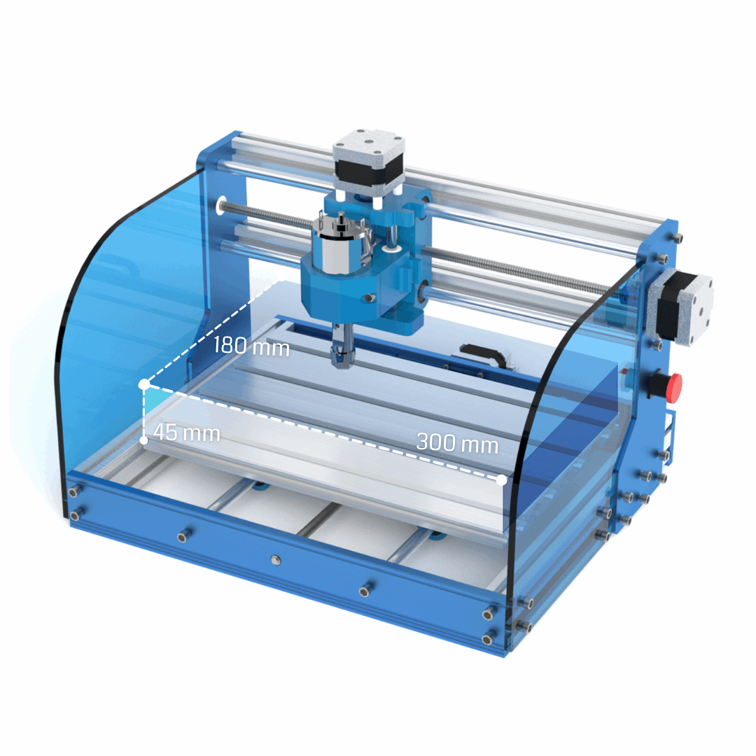 3018-PROVer Laser Machine Special Bundle CNC Router Kit