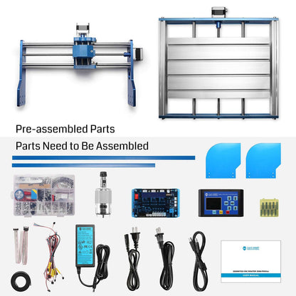 3018-PROVer Laser Machine Special Bundle CNC Router Kit