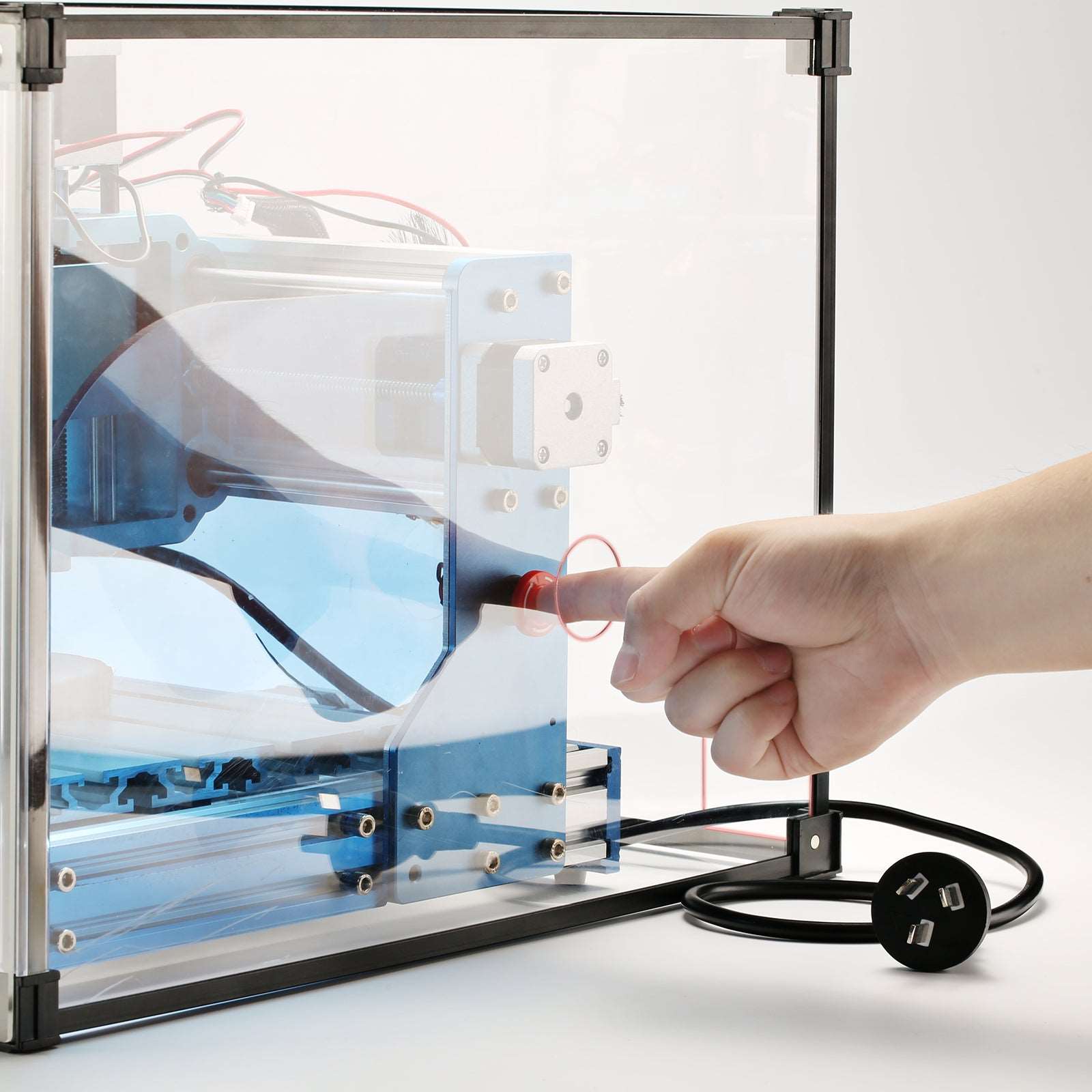 3018 KABA Lite Acrylic Desktop CNC Enclosure – SainSmart.com