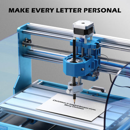 CNC Router Drawing Robot Tool, Pen Plotter Handwriting Robot Module, Easily Transform CNC Into Writing Machine, Ideal For CNC Hobbyists & Creative Projects