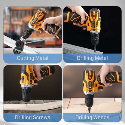 Cordless Drill Rechargeable Driver