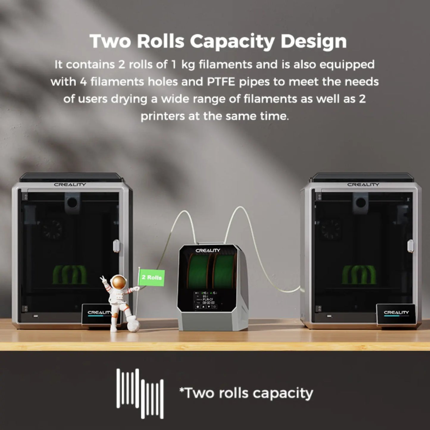 Creality Space PI Filament Dryer Plus