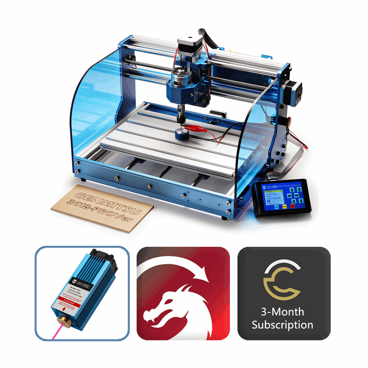 3018-PROVer Semi Assembled CNC Router Kit