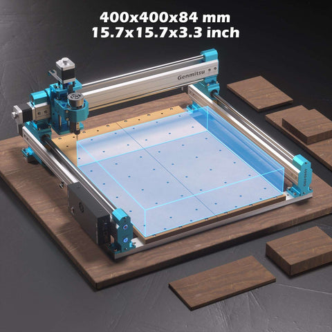 High Precision Mini CNC Router Metal Engraving Machine 4040 Stl Model CNC  Router Kit