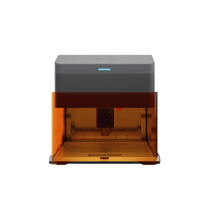 Kiosk Laser Engraver Machine, Compact, Open-to-use, 2.5W/5W/10W, Home Laser Cutter with Acrylic Enclosure