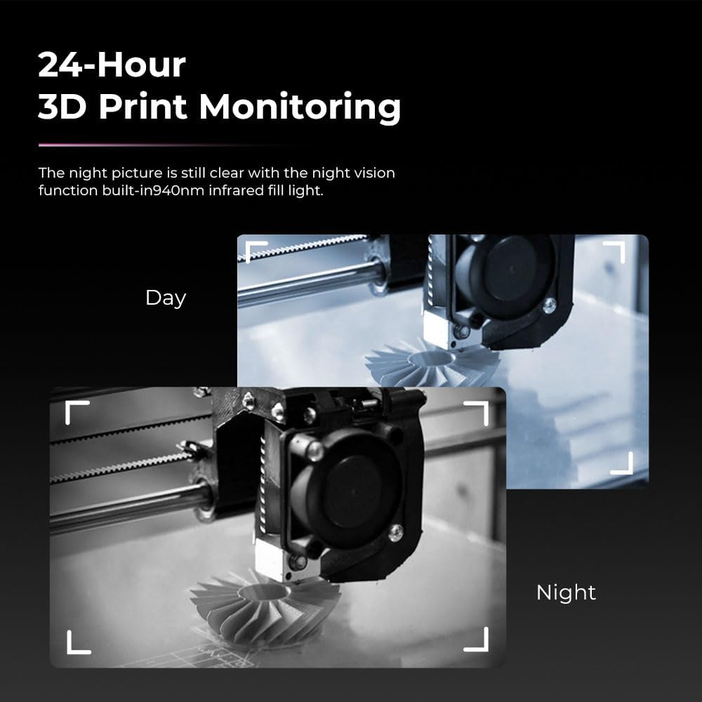 Creality Nebula Camera for Ender-3 V3 KE / CR-10 SE / Halot-Mage Series / Creality Sonic Pad / Nebula Pad, Real-time Monitoring, Time-Lapse Filming, Spaghetti Detection