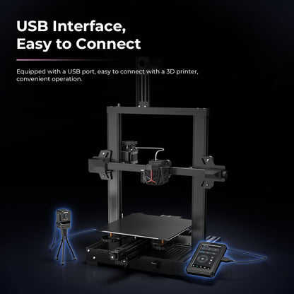 Creality Nebula Camera for Ender-3 V3 KE / CR-10 SE / Halot-Mage Series / Creality Sonic Pad / Nebula Pad, Real-time Monitoring, Time-Lapse Filming, Spaghetti Detection