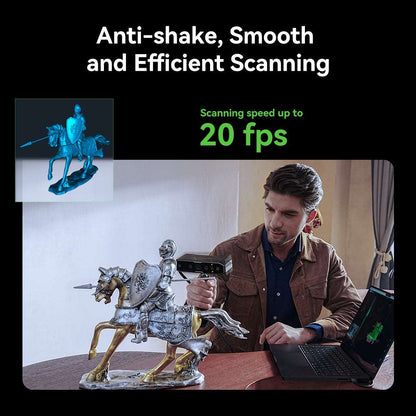 Creality CR-Scan Otter 3D Scanner, Up to 0.02mm Accuracy