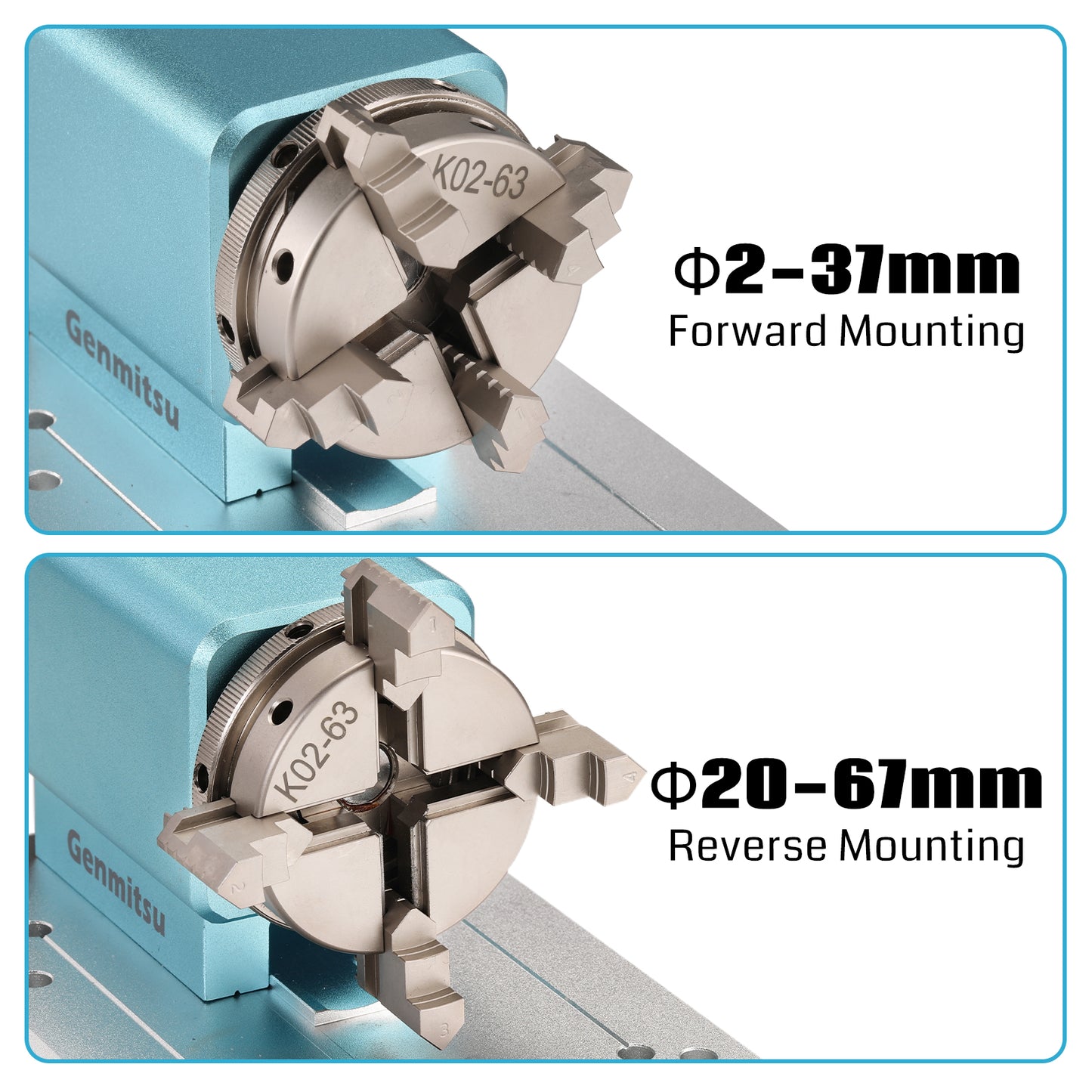 Rotary Module Kit for PROVerXL 4030, 6050 Plus CNC Router