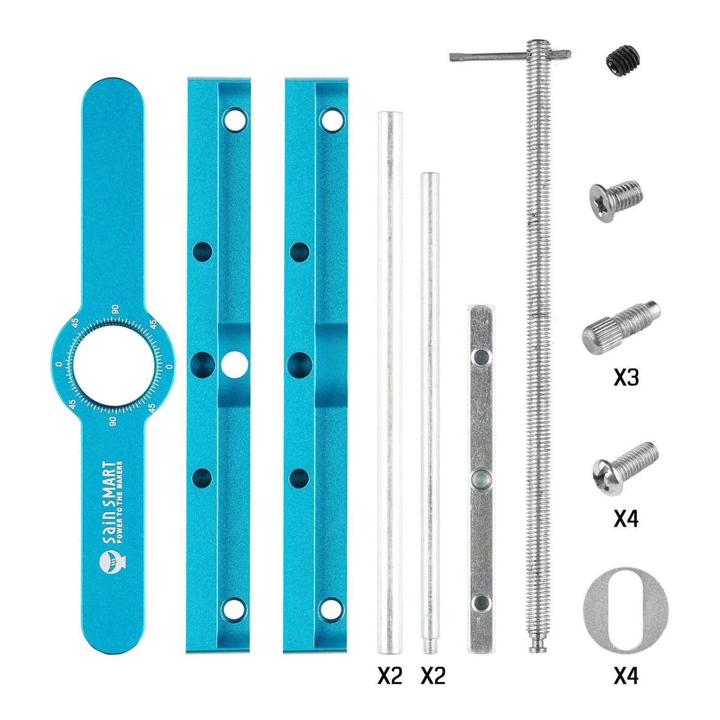 2 in 1 Punch Locator, Precision Mortising Jig and Loose Tenon Joinery