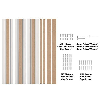 2040, 2060, 4060 Aluminum & MDF Hybrid Spoilboard for 4040-PRO CNC Router XY Axis Extension Kit