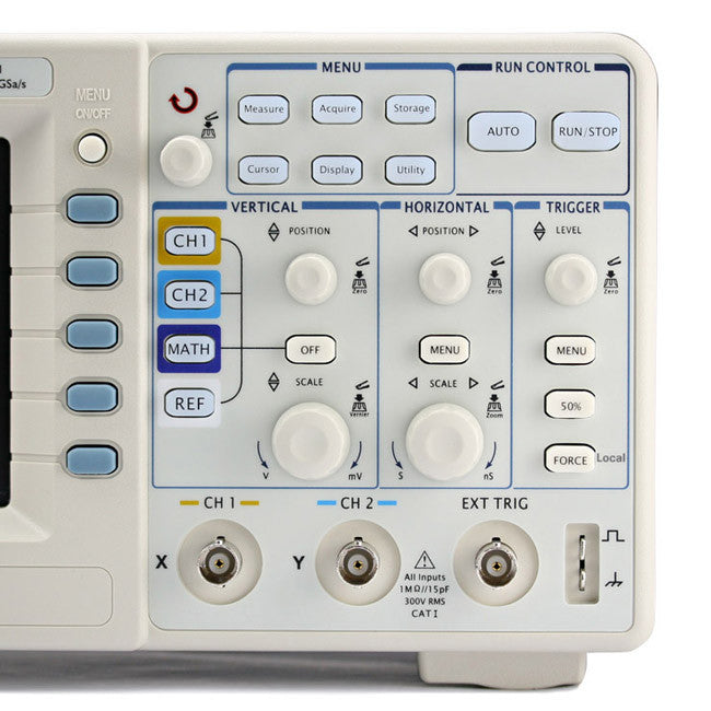 [Discontinued] Rigol DS1052E 50MHz 2 Channels 1GSa/sec Plus USB Storage Digital Oscilloscope