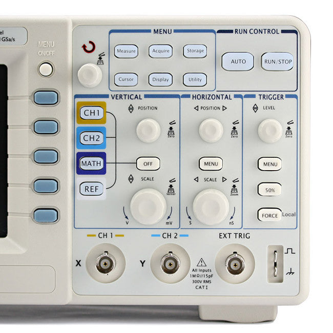 [Discontinued] Rigol DS1052E 50MHz 2 Channels 1GSa/sec Plus USB Storage Digital Oscilloscope