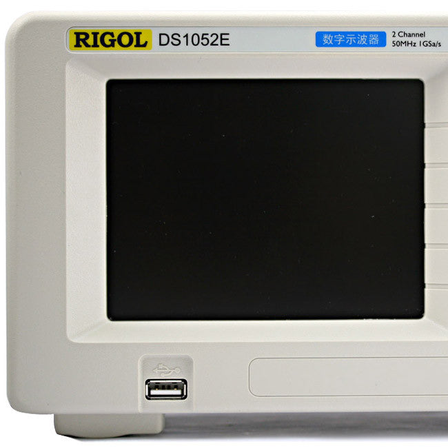 [Discontinued] Rigol DS1052E 50MHz 2 Channels 1GSa/sec Plus USB Storage Digital Oscilloscope