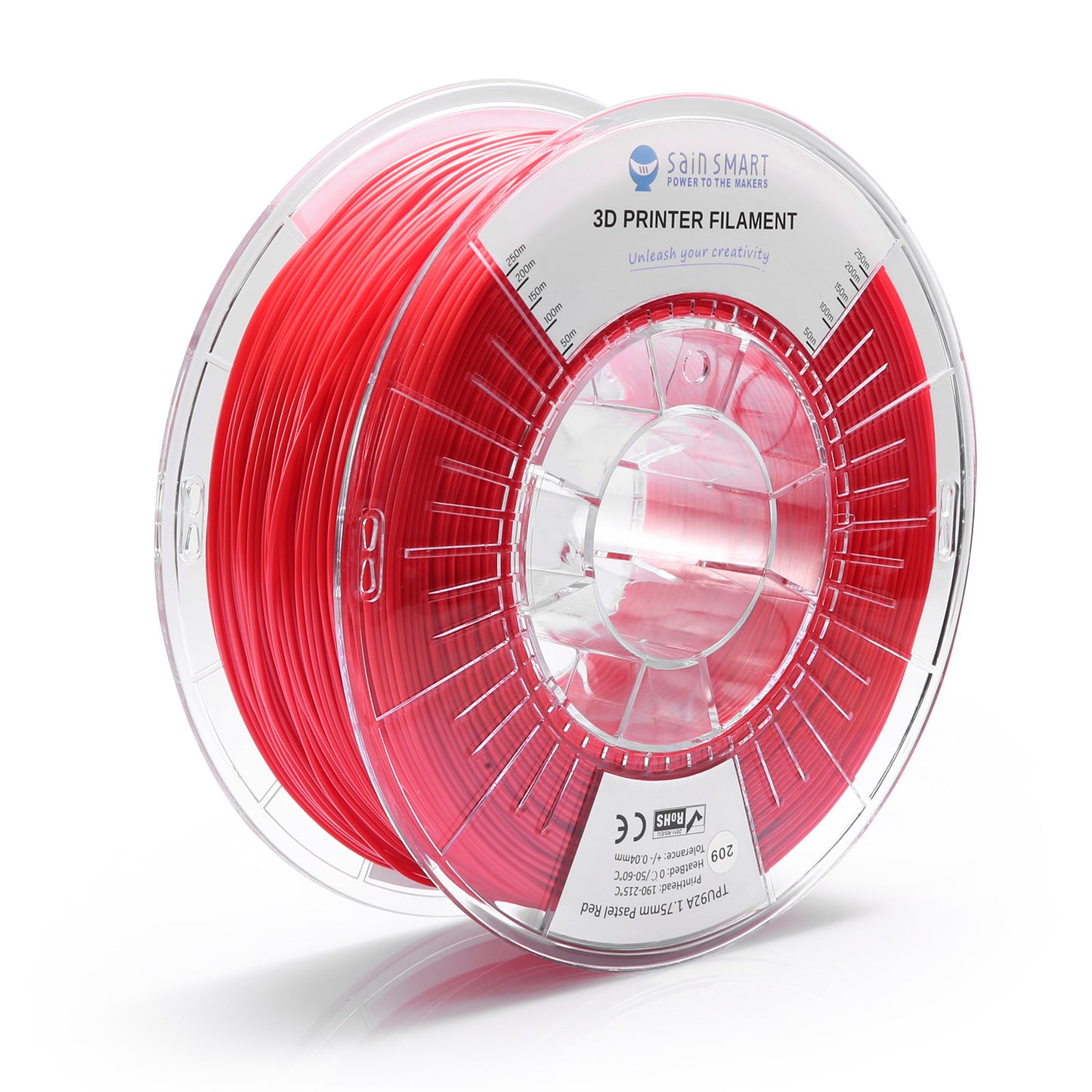 Pastel Color, 1.75mm 92A Flexible TPU Filament, 1KG