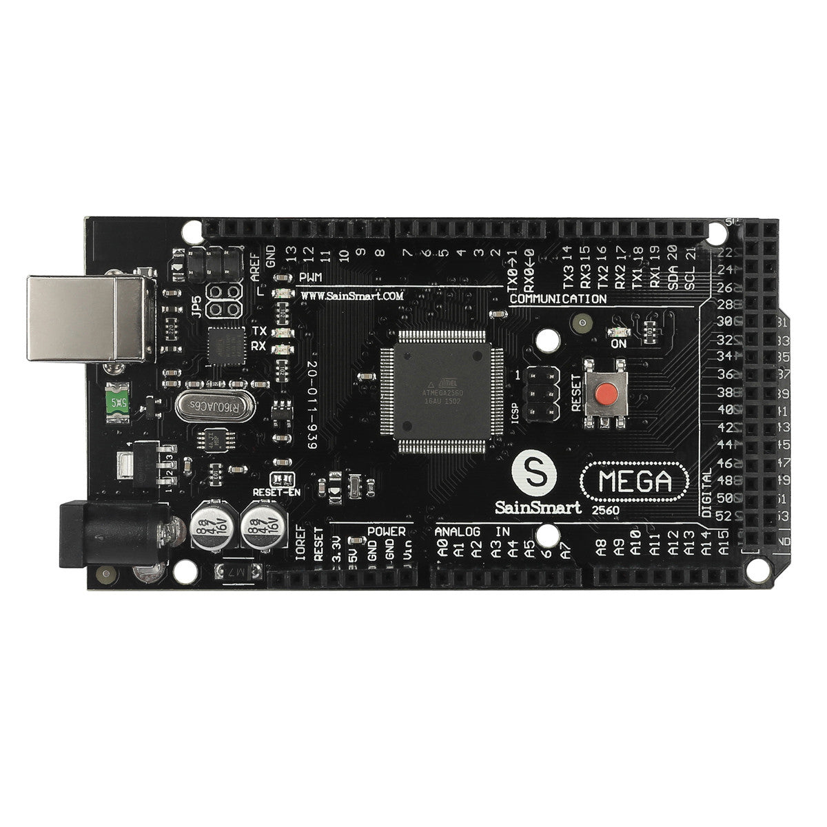 Mega 2560 R3 ATmega2560-16AU, Arduino Compatible