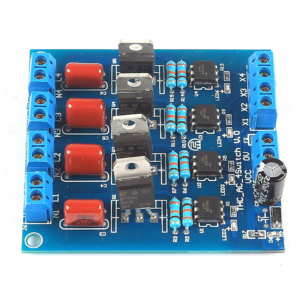 [Discontinued] SainSmart 2-CH PLC DC Output Transistor Amplifier Isolation Plate Board