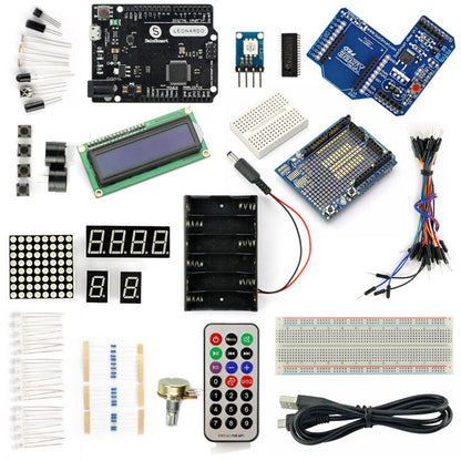 [Discontinued] SainSmart Leonardo R3+Xbee Shield Starter Kit With Basic Arduino Compatible Projects