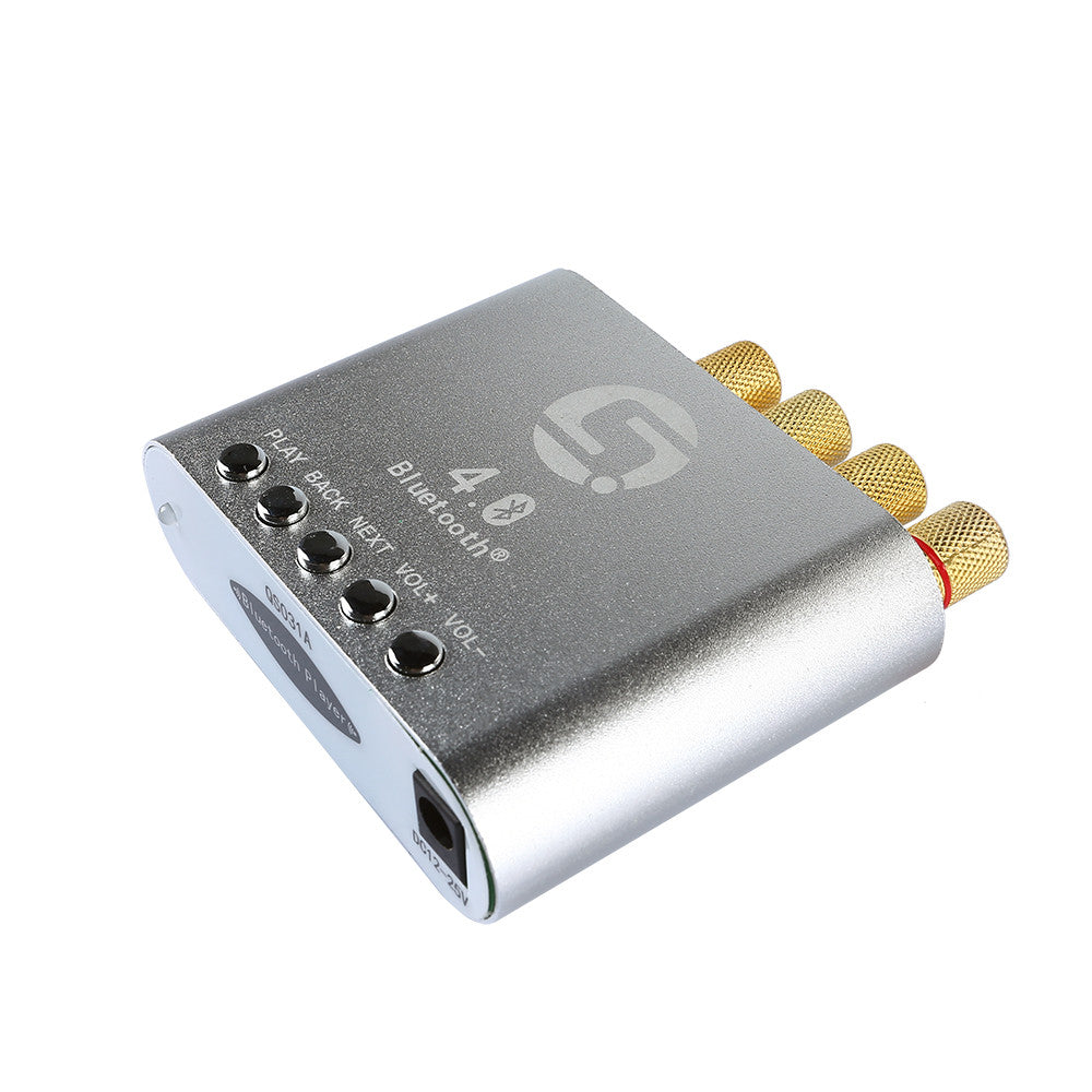 [Discontinued] Mini Stereo Hi-Fi Bluetooth 50W+50W Power Amplifier audio Headphone AMP