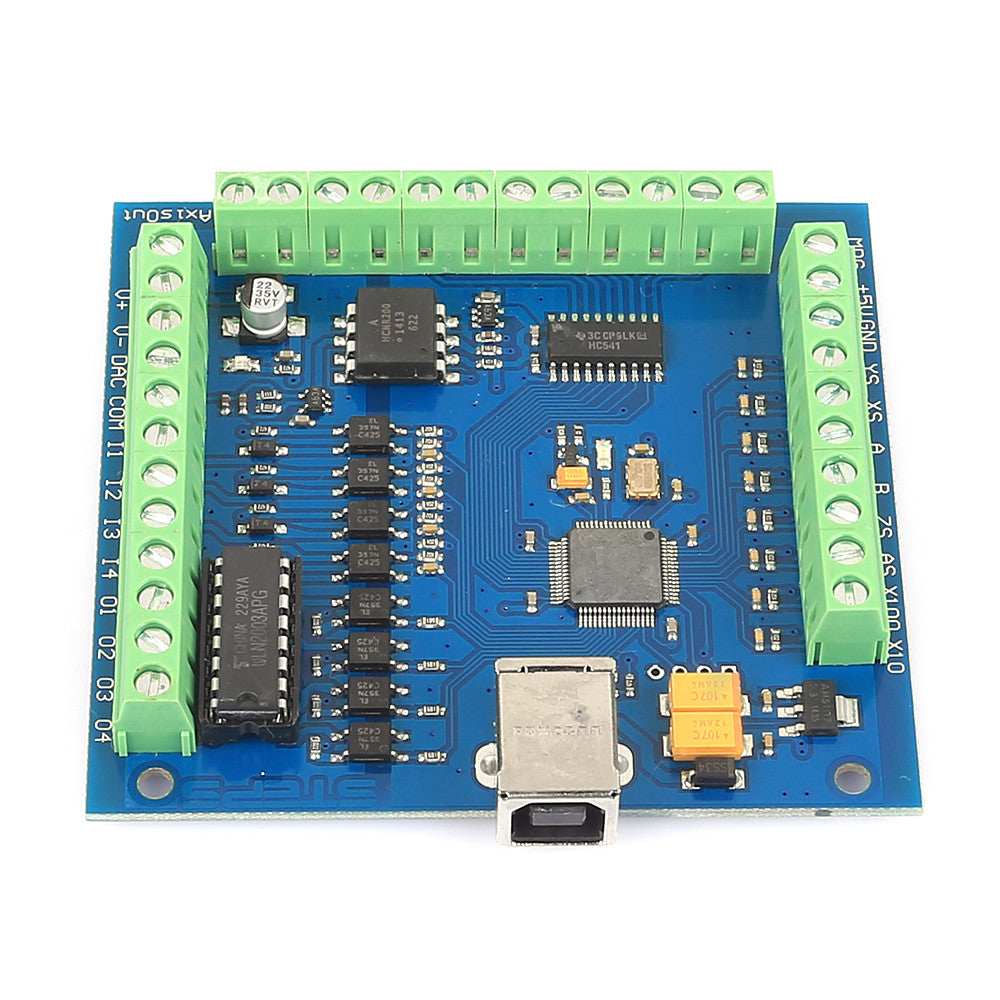 [Discontinued] CNC 4-Axis Kit 4 with Nema23 Stepper Motor & TB6600 Motor Driver Mach3 for Miling Engraving Machine