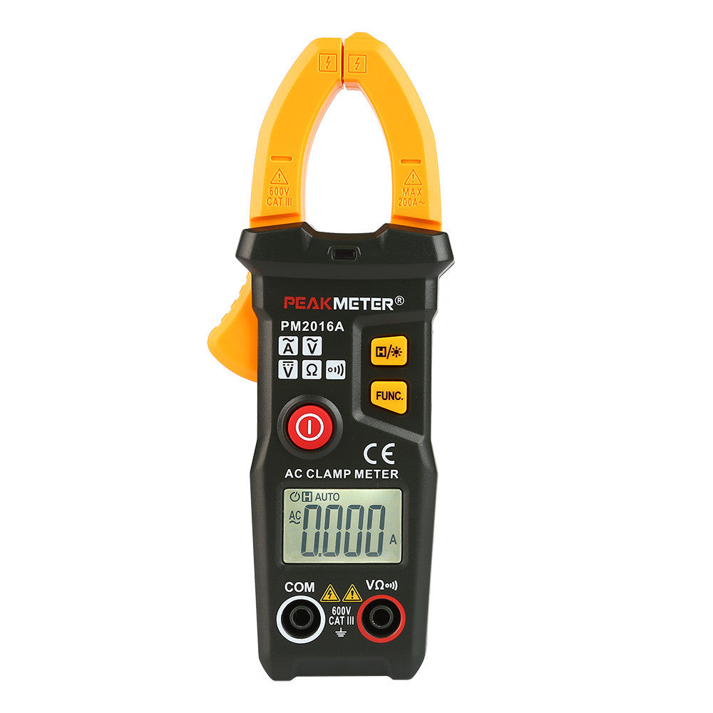 [Discontinued] Digital Clamp Meter PM2016A Smart Mini Multimeter AC DC Volt Current Meter with Blacklight LCD