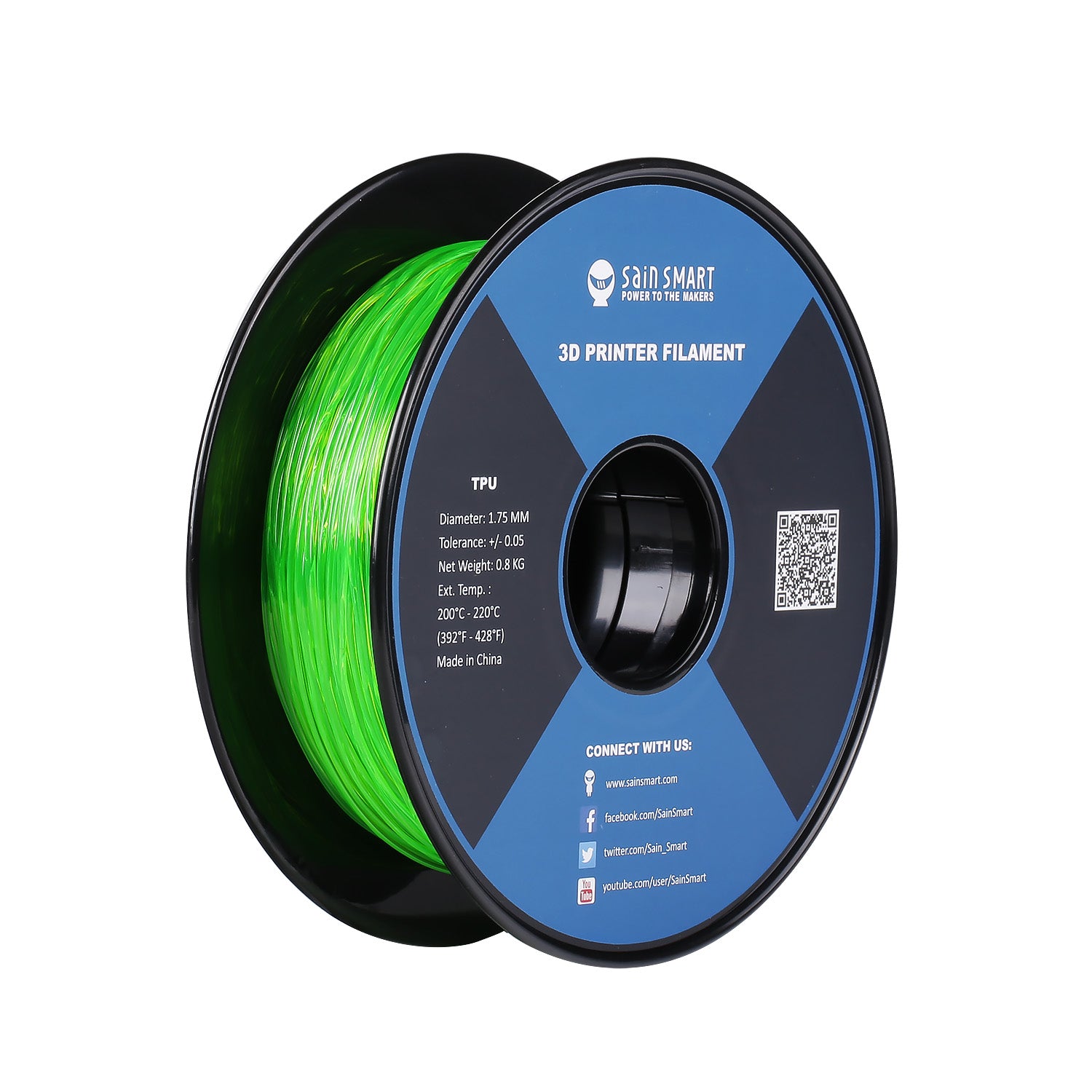 3D Printer TPU Filament 1.75mm Flexible TPU 1kg 500g 250g Plastic