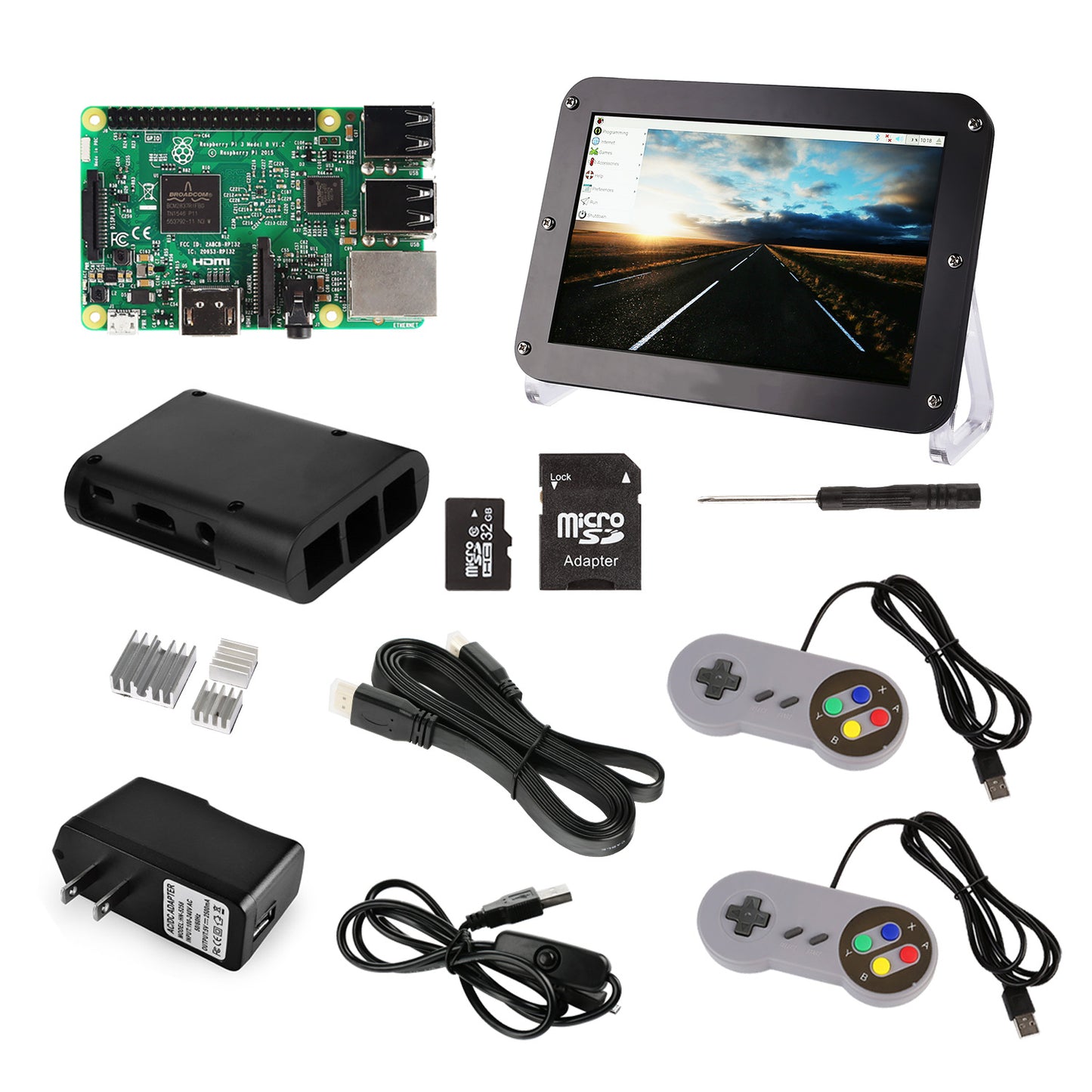 RetroPie Game Station Kit 32GB for Raspberry Pi 3