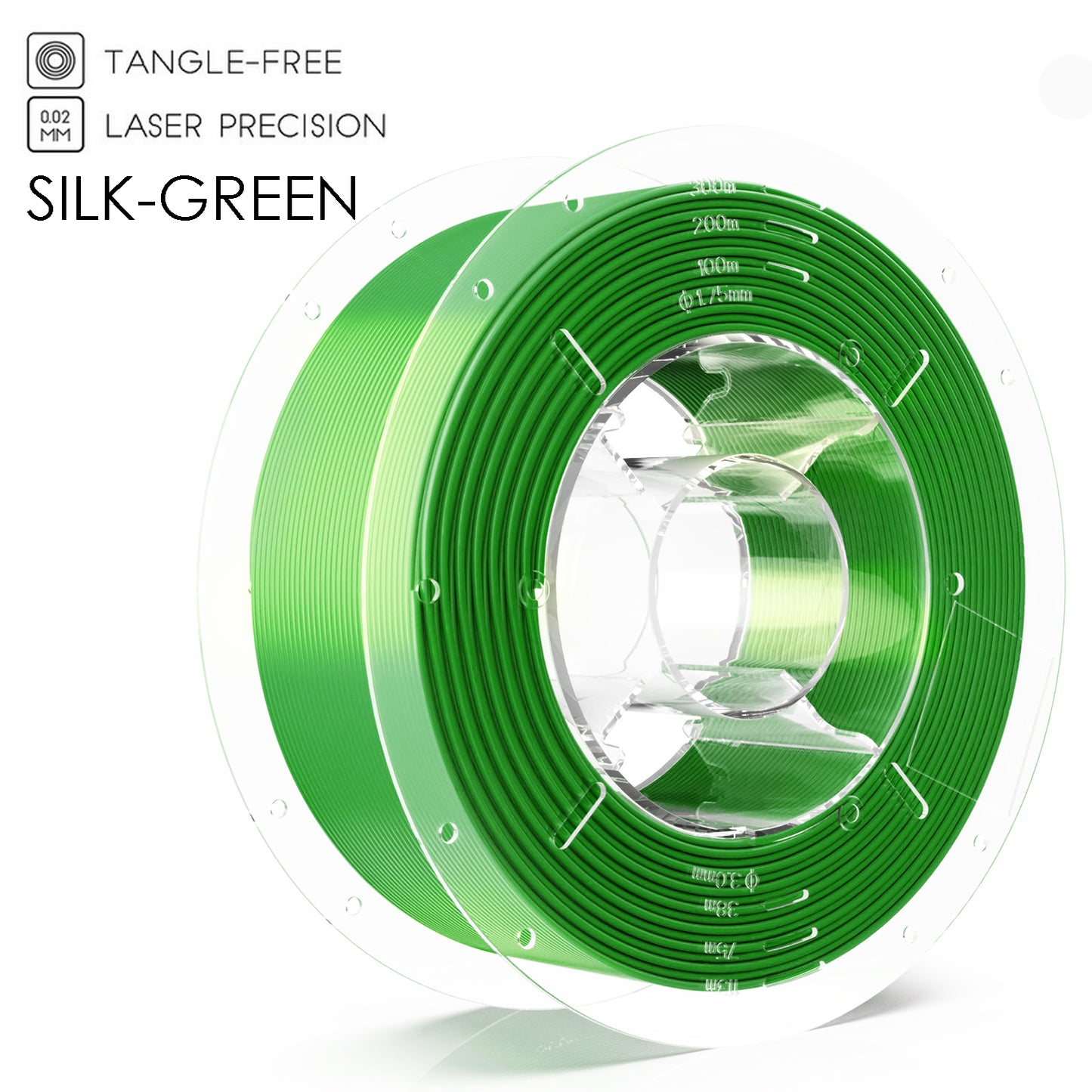 [Discontinued] SainSmart PRO-3 Series Silk PLA Filament 1.75mm 1kg/2.2lb