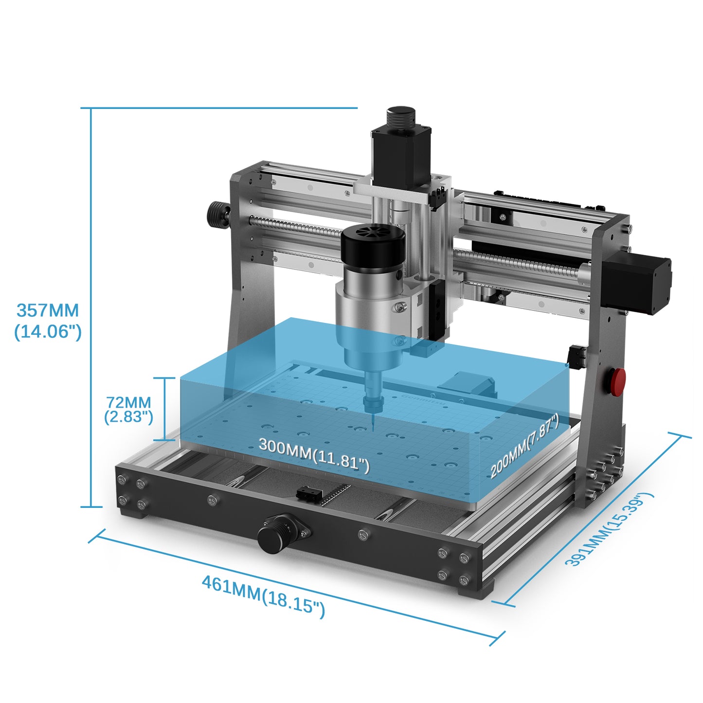 [Discontinued] 3020-PRO MAX CNC Router Machine for Metal Carving and More