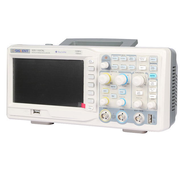 [Discontinued] Siglent SDS1102CNL 100MHz Dual-Chanel 7" TFT LCD Bench Oscilloscope